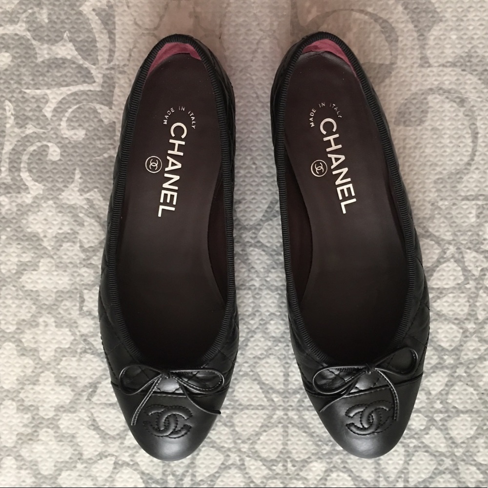 Chanel ballerinas flats size 36.5